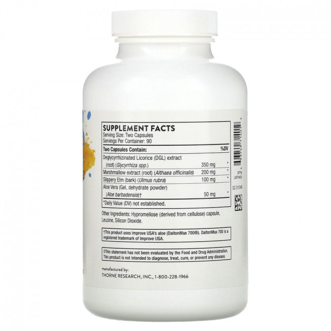Thorne Research, GI-Encap, 180 капсул Thorne Research, GI-Encap, 180 капсул