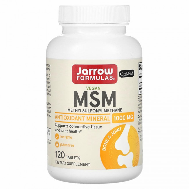 Jarrow Formulas, МСМ, 1000 мг, 120 таблеток