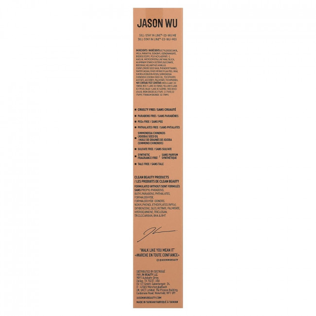 Карандаш для губ Jason Wu, Stay In Line®, 03 Wu Me, 1,8 г (0,06 унции)