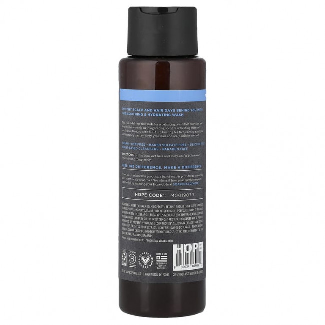 Soapbox, Scalp Care, 2 в 1, шампунь и кондиционер для волос, чайное дерево и эвкалипт, 473 мл (16 жидк. унций)