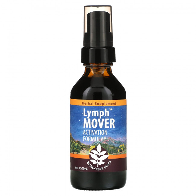 WishGarden Herbs, Формула для активации Lymph Mover, 59 мл (2 жидк. Унции) WishGarden Herbs, Формула для активации Lymph Mover, 59 мл (2 жидк. Унции)