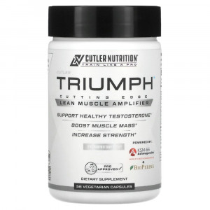 Cutler Nutrition, Triumph, Lean Muscle Amplifier, 56 Vegetarian Capsules