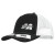 Бейсболка MuscleTech, Snapback Trucker Cap, черно-белая, 1 шт.