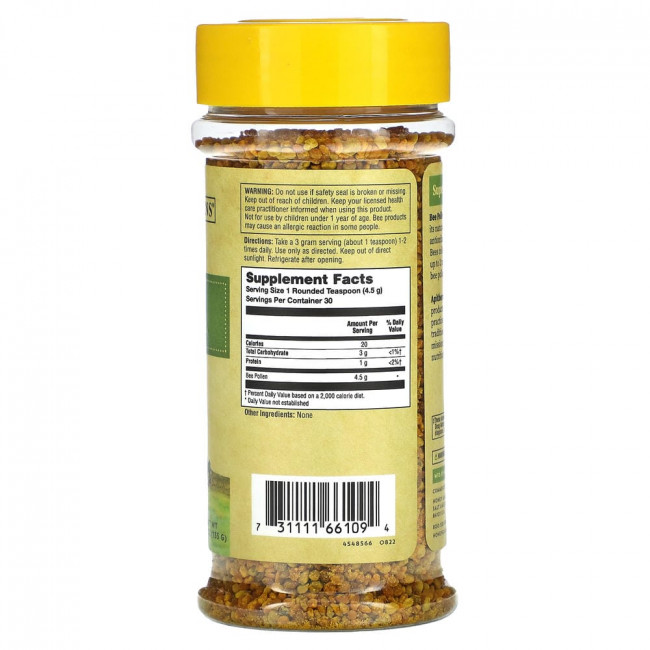 Honey Gardens, Pollen Power, гранулы пчелиной пыльцы, 135 г (4,75 унции) (товар снят с производства)