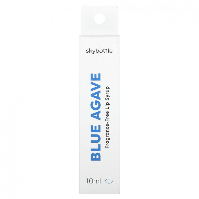 Skybottle, Blue Agave Lip Syrup, Fragrance-Free, 10 ml