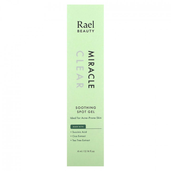 Rael, Inc., Beauty, Miracle Clear, успокаивающий гель для борьбы с пятнами, 4 мл (0,14 жидк. Унции)