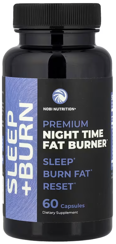 Nobi Nutrition, Премиум средство для сжигания жира в ночное время, 60 капсул