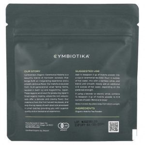 Cymbiotika, Органический матча, 30 г (1,06 унции)