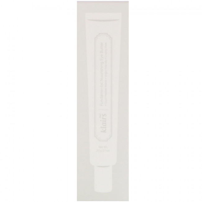 Dear, Klairs, Fundamental Nourishing Eye Butter, высокопитательный крем для глаз, 20 г (0,7 унции)