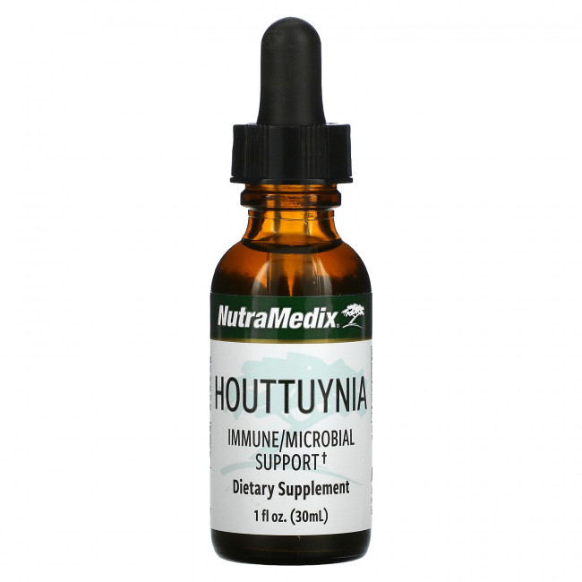 NutraMedix, Houttuynia, поддержка иммунитета и микробов, 30 мл (1 жидк. Унция) NutraMedix, Houttuynia, поддержка иммунитета и микробов, 30 мл (1 жидк. Унция)