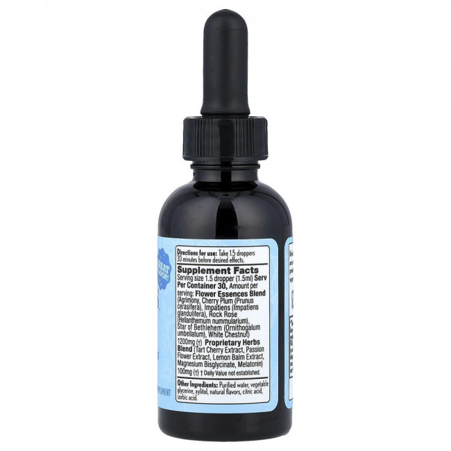 Barlean's, Mood Drops™, Для сна, 45 мл (1,5 жидких унции)
