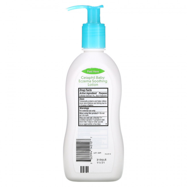 Cetaphil, Baby, Успокаивающий лосьон от экземы, 10 жидких унций (296 мл)