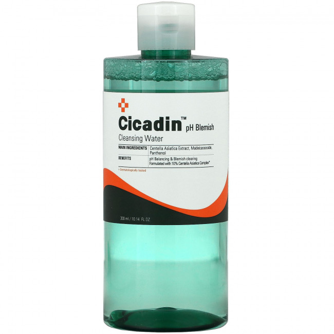 Missha, Cicadin, вода для очищения от пятен, pH, 300 мл (10,14 жидк. Унции) Missha, Cicadin, вода для очищения от пятен, pH, 300 мл (10,14 жидк. Унции)
