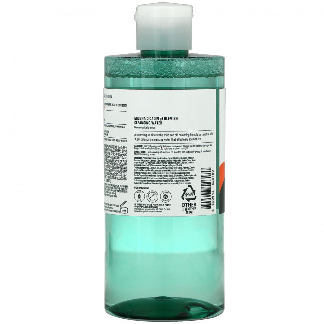 Missha, Cicadin, вода для очищения от пятен, pH, 300 мл (10,14 жидк. Унции) Missha, Cicadin, вода для очищения от пятен, pH, 300 мл (10,14 жидк. Унции)