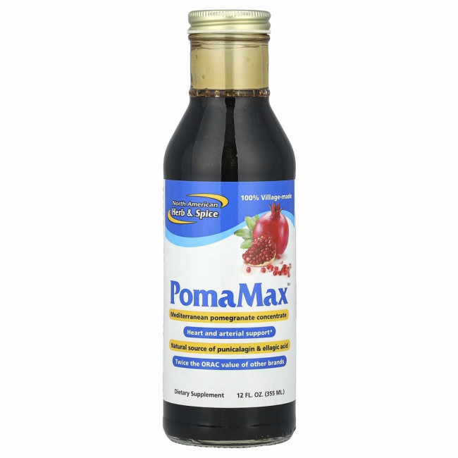 North American Herb & Spice, PomaMax, 355 мл (12 жидк. Унций) North American Herb & Spice, PomaMax, 355 мл (12 жидк. Унций)