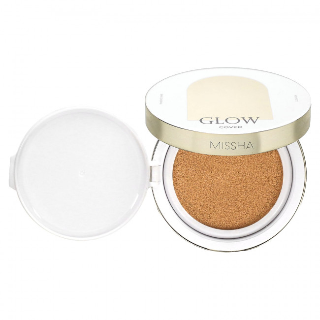 Missha, Glow Cushion, № 25, янтарный, 14 г (0,49 унции) Missha, Glow Cushion, № 25, янтарный, 14 г (0,49 унции)