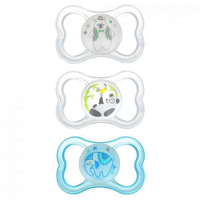 MAM, Air Day & Night Pacifier, 6-16 Months, 3 Count