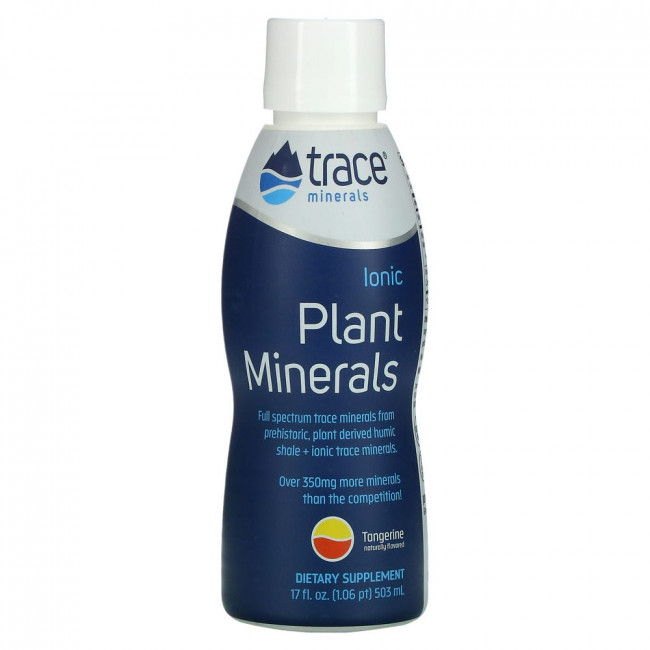 Trace Minerals ®, ионные минералы растительного происхождения, натуральный вкус мандарина, 503 мл (17 жидк. унций) Trace Minerals ®, ионные минералы растительного происхождения, натуральный вкус мандарина, 503 мл (17 жидк. унций)