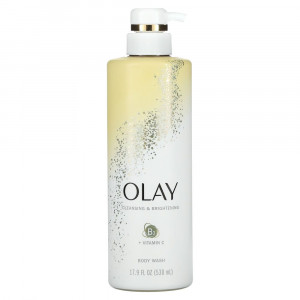 Olay, Очищающее и осветляющее гель для душа, 530 мл (17,9 жидк. Унции)