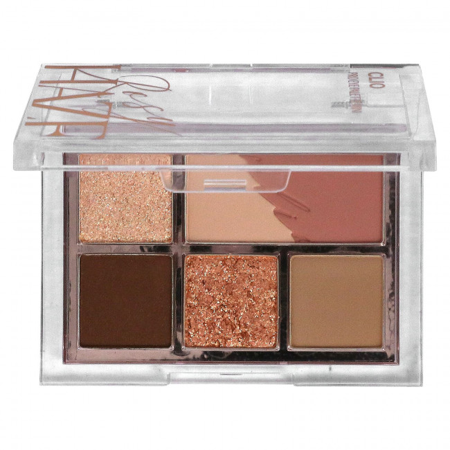 Clio, Pro Eye Palette Mini, 02 Rosy Haze, 1 мини-палитра Clio, Pro Eye Palette Mini, 02 Rosy Haze, 1 мини-палитра
