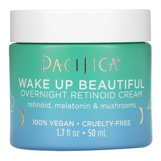 Pacifica, Wake Up Beautiful, ночной крем с ретиноидами, 50 мл (1,7 жидк. Унции)