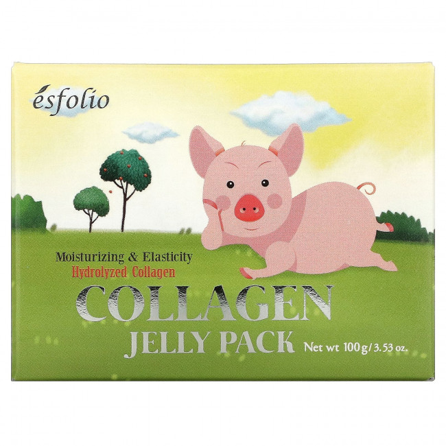 Esfolio, Коллагеновый гель, 100 г (3,53 унции) Esfolio, Коллагеновый гель, 100 г (3,53 унции)
