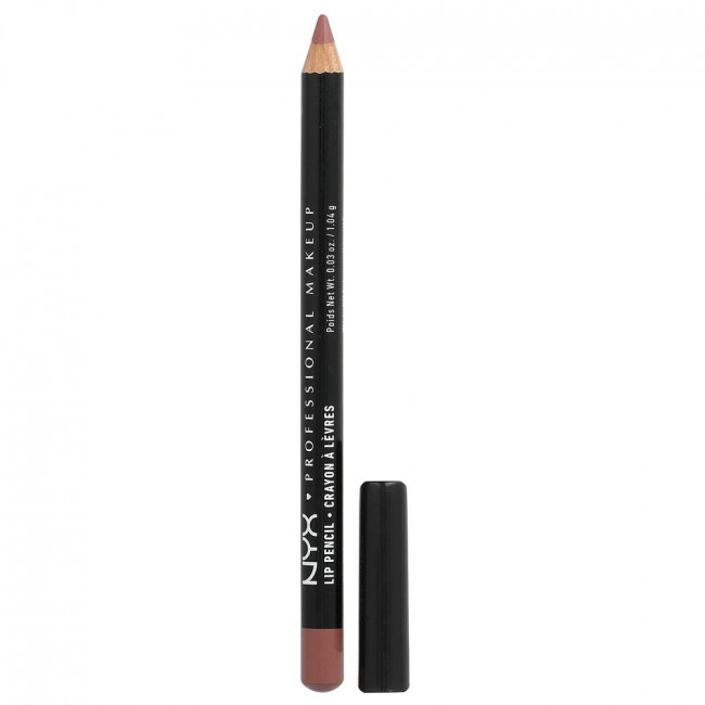 Карандаш для губ NYX Professional Makeup, Slim Lip Pencil, 810 Natural, 0,03 унции (1,04 г)