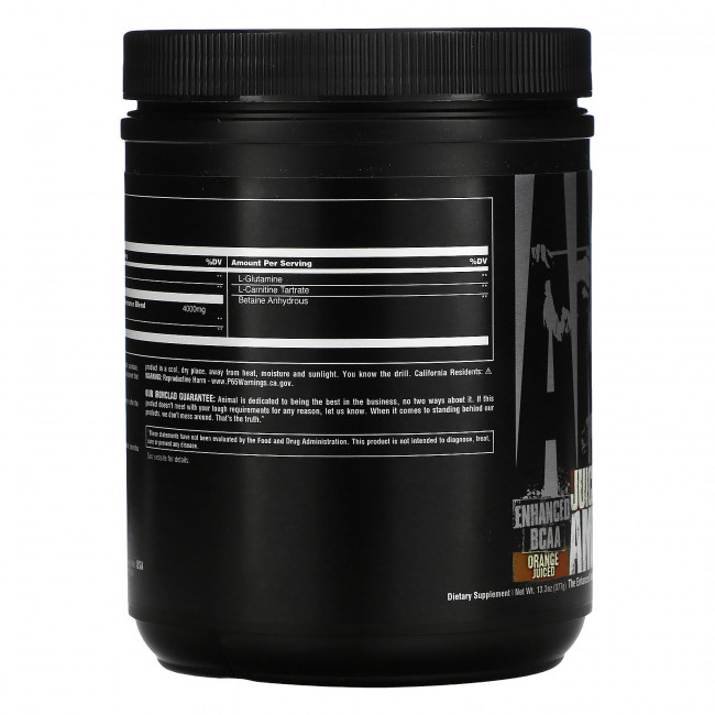 Universal Nutrition, Animal Juiced Aminos, аминокислоты с разветвленной цепью с разветвленной цепью, с апельсиновым соком, 377 г (13,3 унции) Universal Nutrition, Animal Juiced Aminos, аминокислоты с разветвленной цепью с разветвленной цепью, с апельсиновым соком, 377 г (13,3 унции)