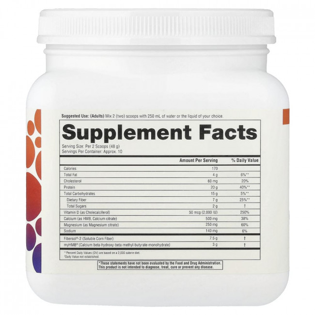 Youtheory, Muscle Guard Protein, GLP-1 Support, Vanilla, 17.1 oz (485 g)