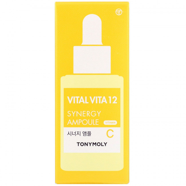 Tony Moly, Vital Vita 12, синергетическая ампула с витамином С, 1,01 жидкой унции (30 мл)