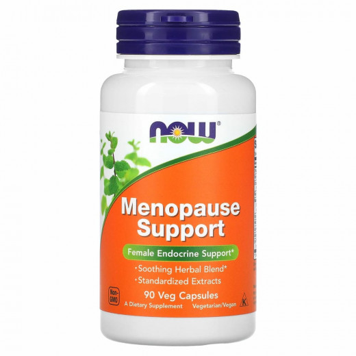 NOW Foods, Menopause Support, 90 растительных капсул —