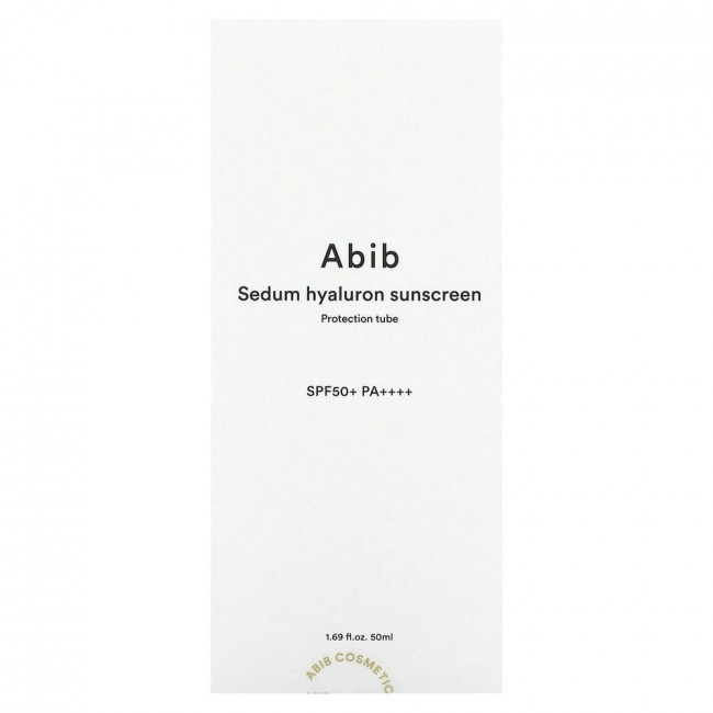 Abib, Sedum Hyaluron Sunscreen, SPF50 + PA ++++, 50 мл (1,69 жидк. Унции)