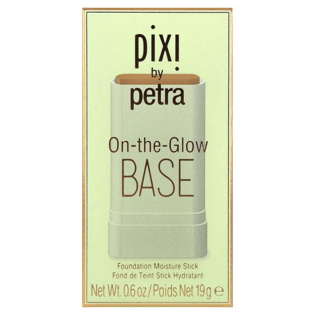 Pixi Beauty, On-The-Glow Base, увлажняющий стик-основа под макияж, карамельный оттенок, 19 г