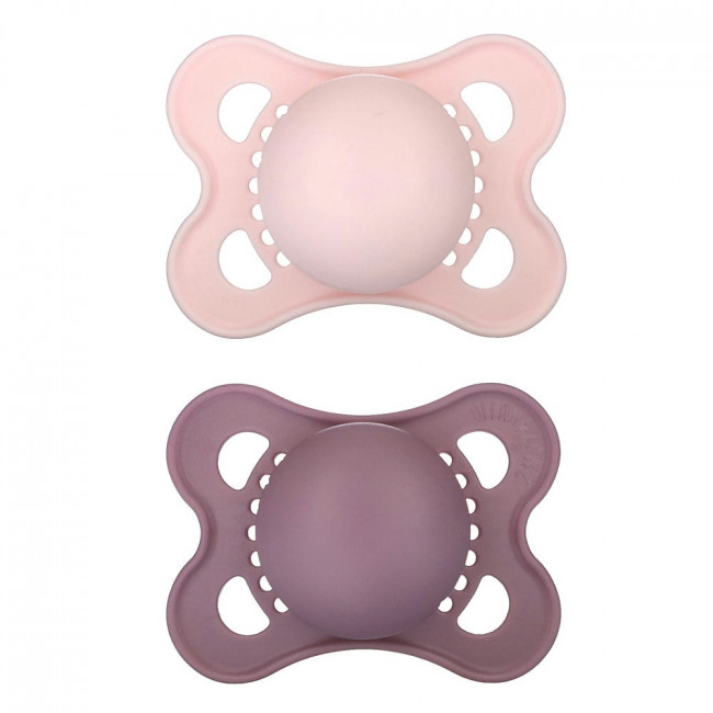 MAM, Original Pacifier, 0-6 Months, Colors of Nature, 2 Count (Discontinued Item)