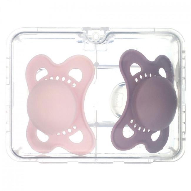 MAM, Original Pacifier, 0-6 Months, Colors of Nature, 2 Count (Discontinued Item)