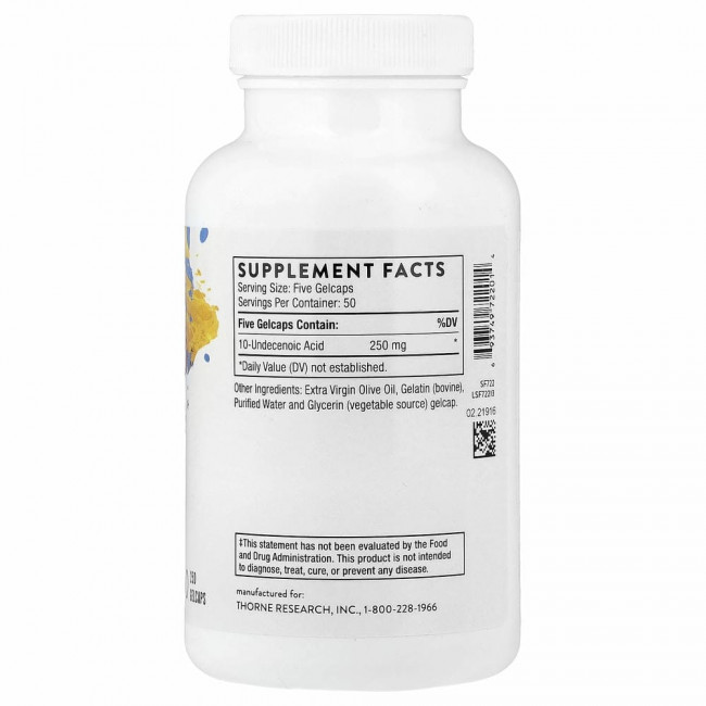 Thorne Research, Formula SF722, 250 желатиновых капсул