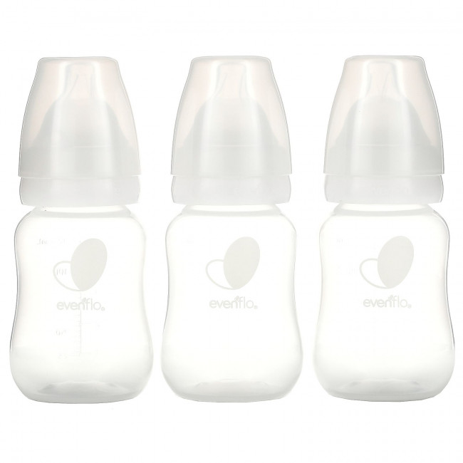 Evenflo Feeding, Balance +, стандартные, для детей от 0 месяцев, с медленным потоком, 3 флакона по 120 мл (4 унции) Evenflo Feeding, Balance +, стандартные, для детей от 0 месяцев, с медленным потоком, 3 флакона по 120 мл (4 унции)