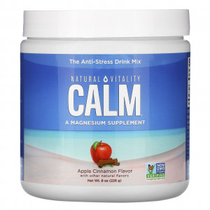 Natural Vitality, CALM, смесь для приготовления антистресс-напитка, арбуз и корица, 226 г (8 унций)