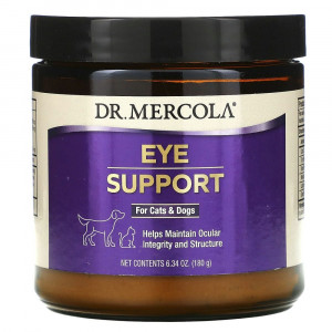 Dr. Mercola, Поддержка глаз для кошек и собак, 180 г (6,34 унции) Dr. Mercola, Поддержка глаз для кошек и собак, 180 г (6,34 унции)