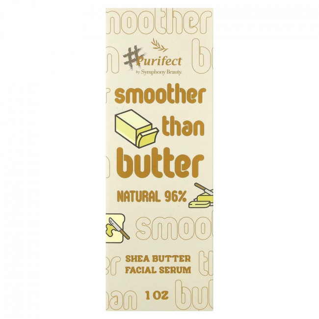 Сыворотка для лица Purifect, Smoother Than Butter, с маслом ши, 28 г.