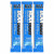 EVLution Nutrition, BCAA5000, Blue Raz, 3 пакетика по 9,2 г (0,3 унции)