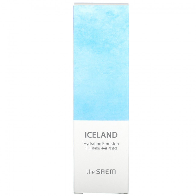 The Saem, Iceland, увлажняющая эмульсия, 140 мл (4,73 жидк. Унции) The Saem, Iceland, увлажняющая эмульсия, 140 мл (4,73 жидк. Унции)