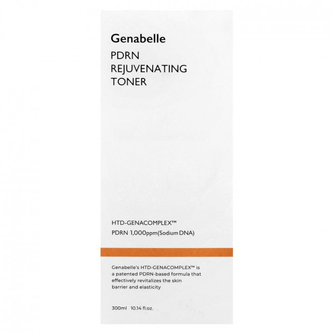 Тоник Genabelle, PDRN Rejuvenating Toner, 300 мл (10,14 жидких унций)