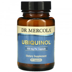 Dr. Mercola, убихинол, 150 мг, 30 капсул